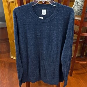 GAP Men's Navy Crewneck Sweater
